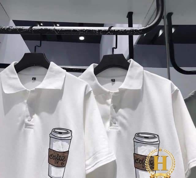 Áo polo logo cốc cfe DTR0720
