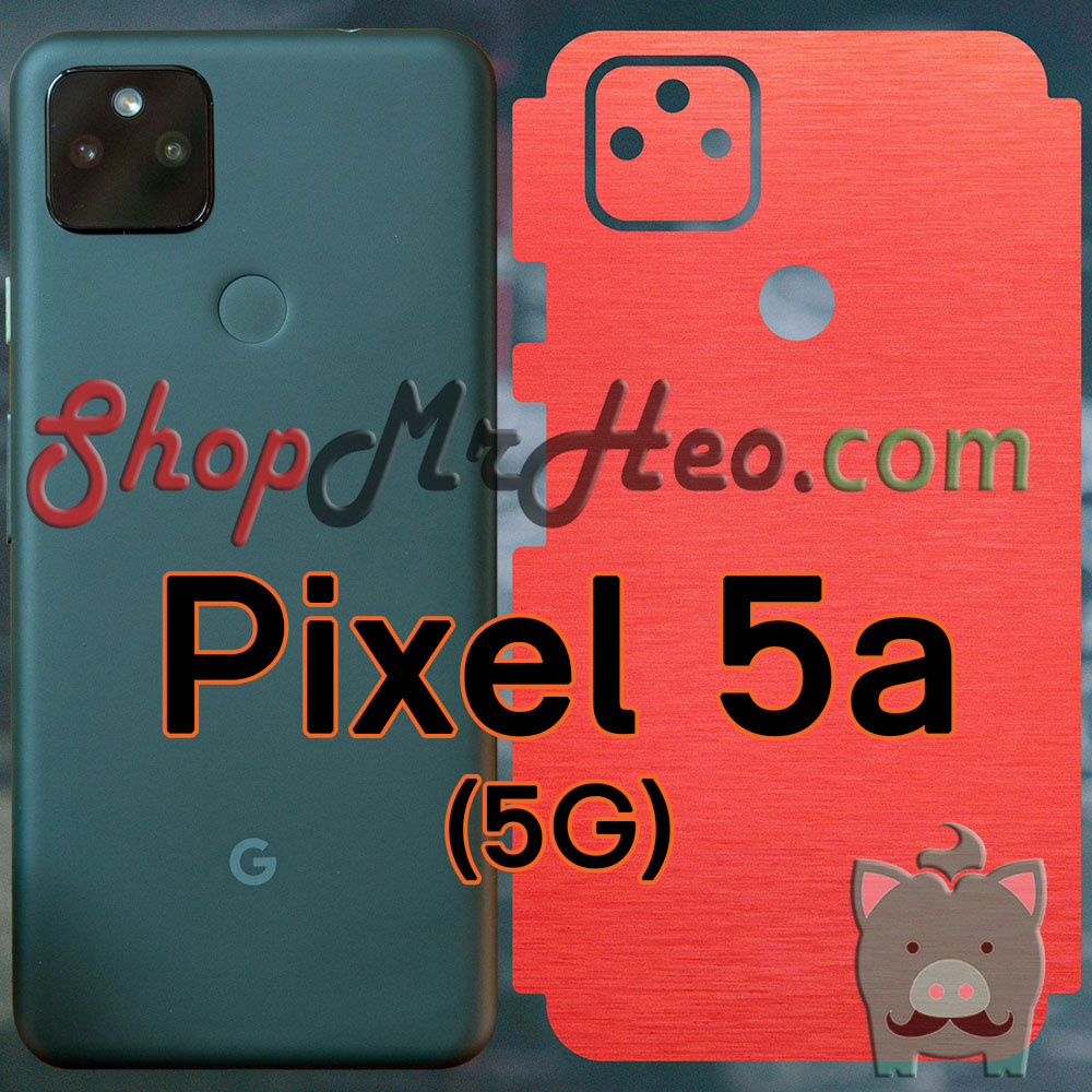 Dán Skin Màu Mặt Sau Lưng Nhôm Xước Google Pixel 5 5G - Pixel 5a 5G