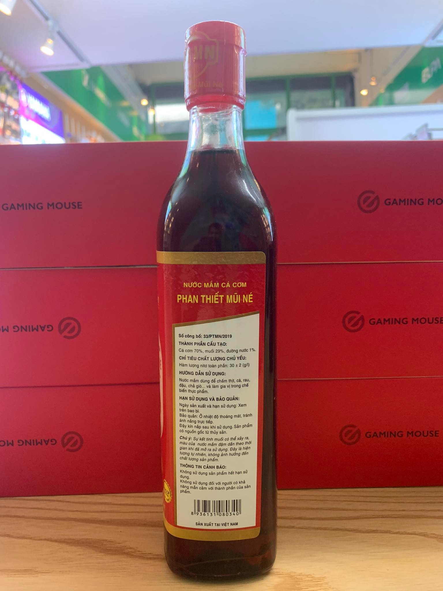 Nước mắm Phan Thiết Mũi Né 30N 520ml