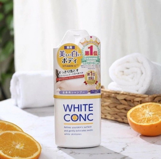 Sữa Tắm Trắng Sáng Da White Conc Body Shampoo Nhật Bản