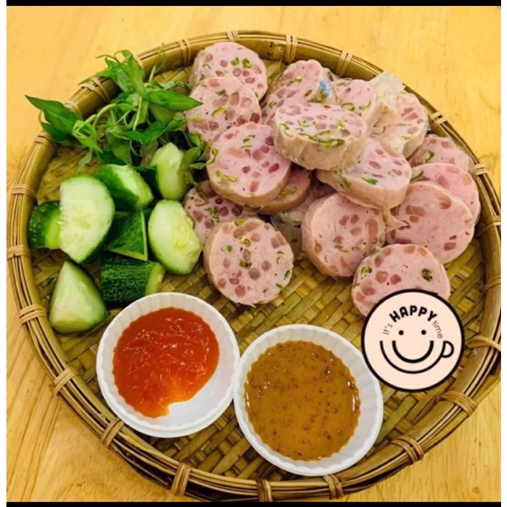 1 CÂY CHẢ LỤA TAI HEO ỚT XIÊM (1 CÂY 500GRAM)