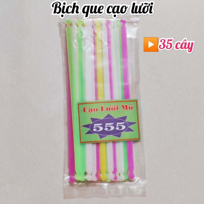 Bịch que cạo lưỡi mủ