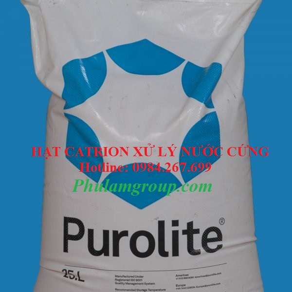 Combo Hạt catrion xử lý nước cứng gói 3 lít