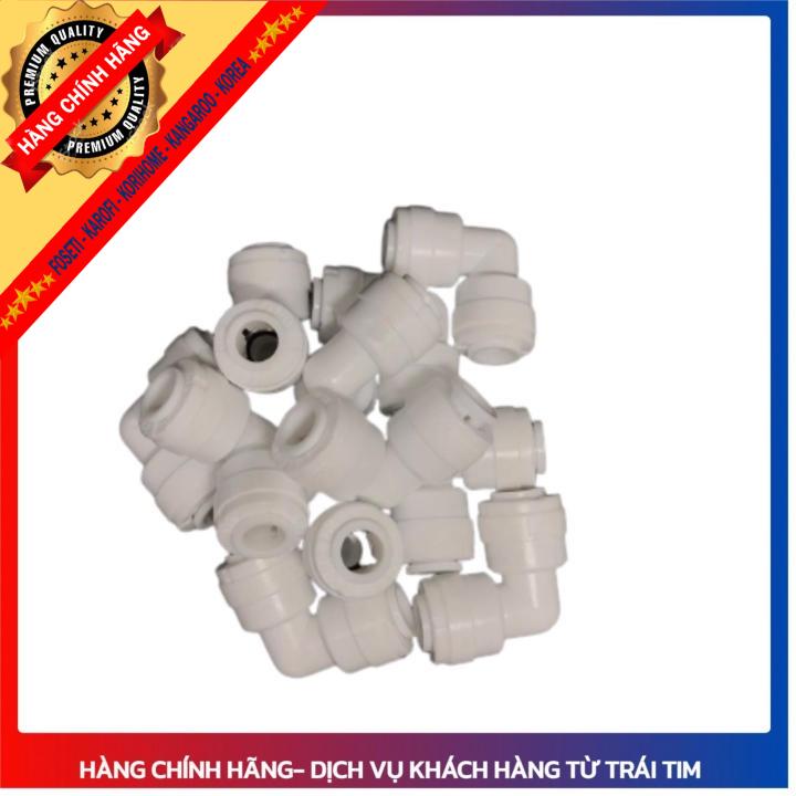 Cút nối nhanh 2 đầu cút góc đầu ra phi 6