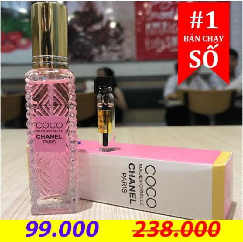 Nước hoa mini Cao Cấp COCO ChaneI Eau De Parfum 20ml + Tặng kèm mẫu test cao cấp 3ml nhập khẩu