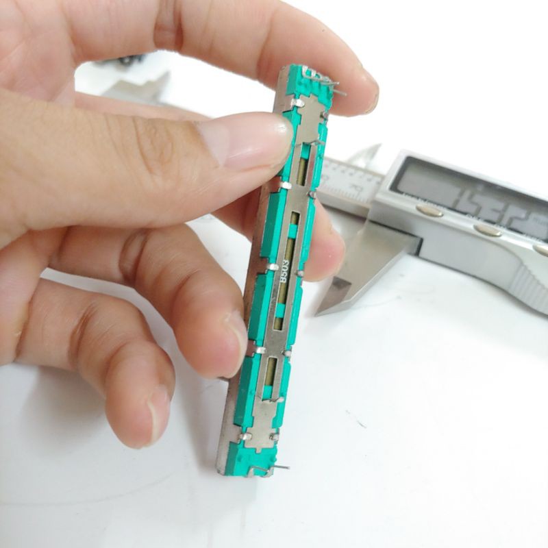 Chiết áp gạt mixer 6 chân 7.5cm 10k 20k 50k