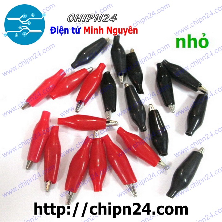Kẹp cá sấu loại nhỏ 2.5cm