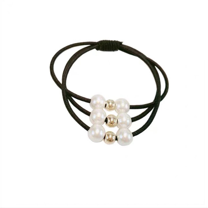 SET 10 Dây thun cot tóc Handmad,dây chun buộc tóc phong cách Hàn Quốc co dãn tốt, không gẫy, rụng tóc .