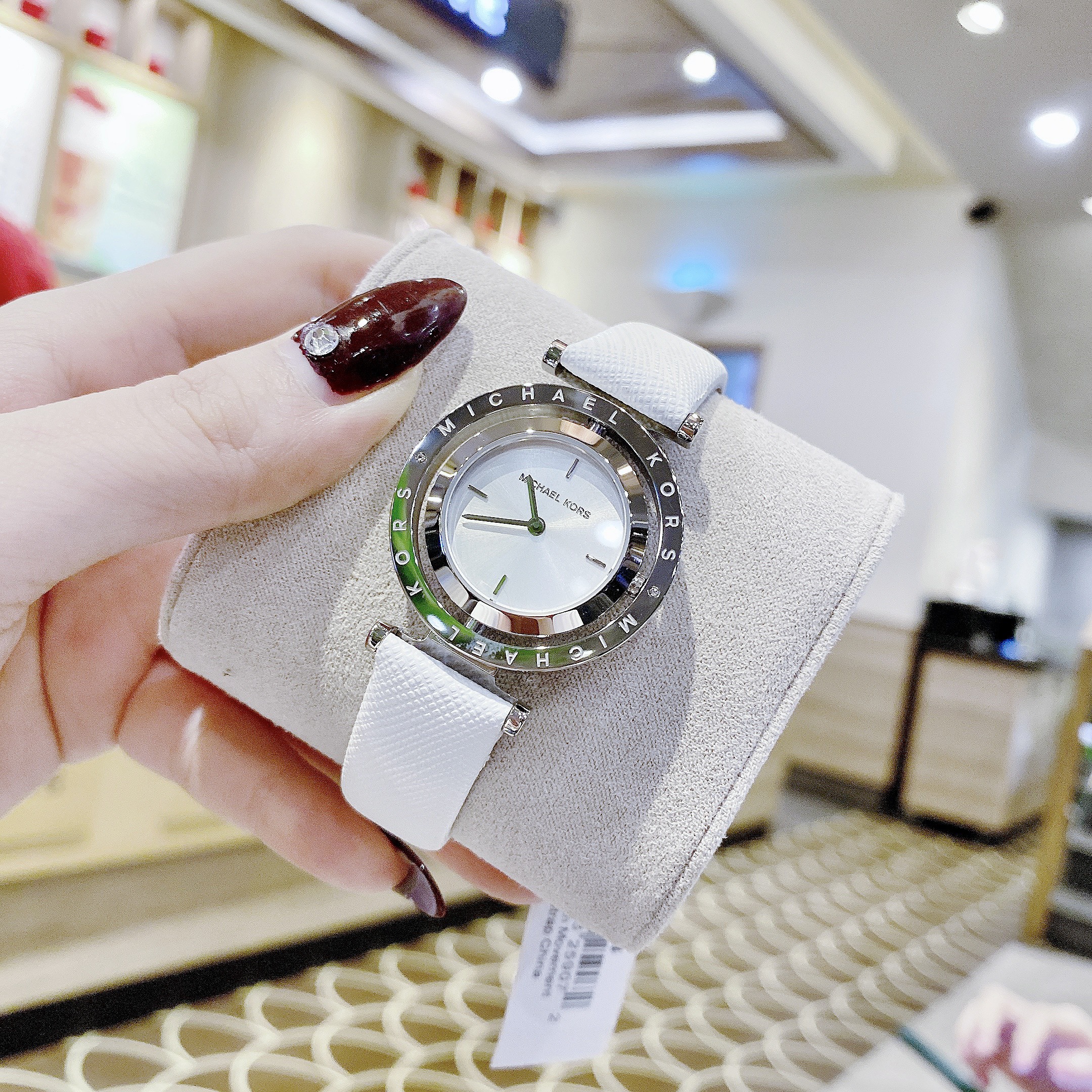 [HCM] watches leather strap ladies Michael Kors MK2524 size 33mm fullboll waterproof, stainless steel shell, high-end fashion luxury