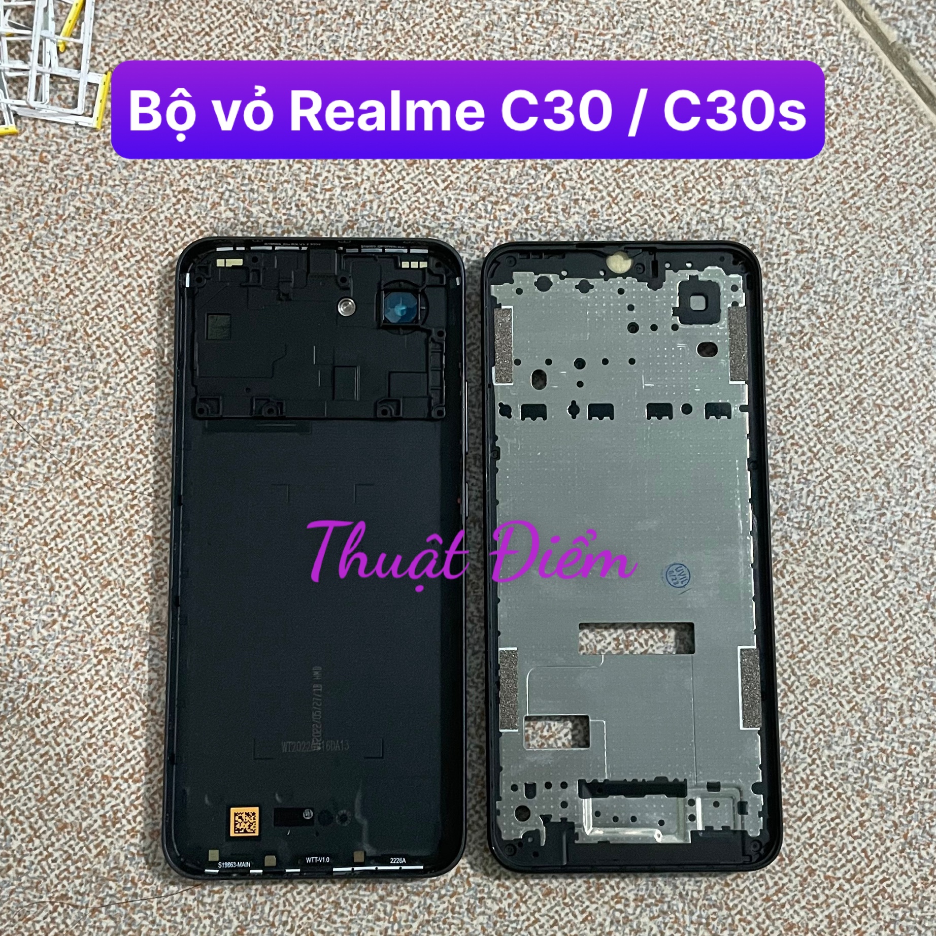 bộ vỏ Realme C30 (zin)