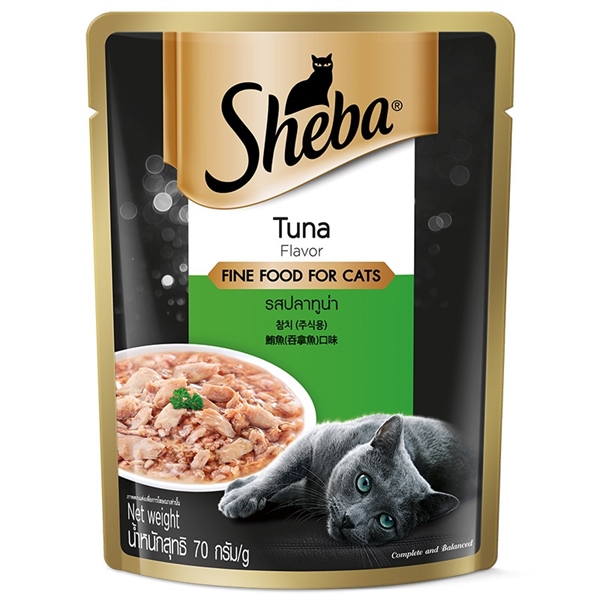 Pate Sheba cho mèo gói 70g