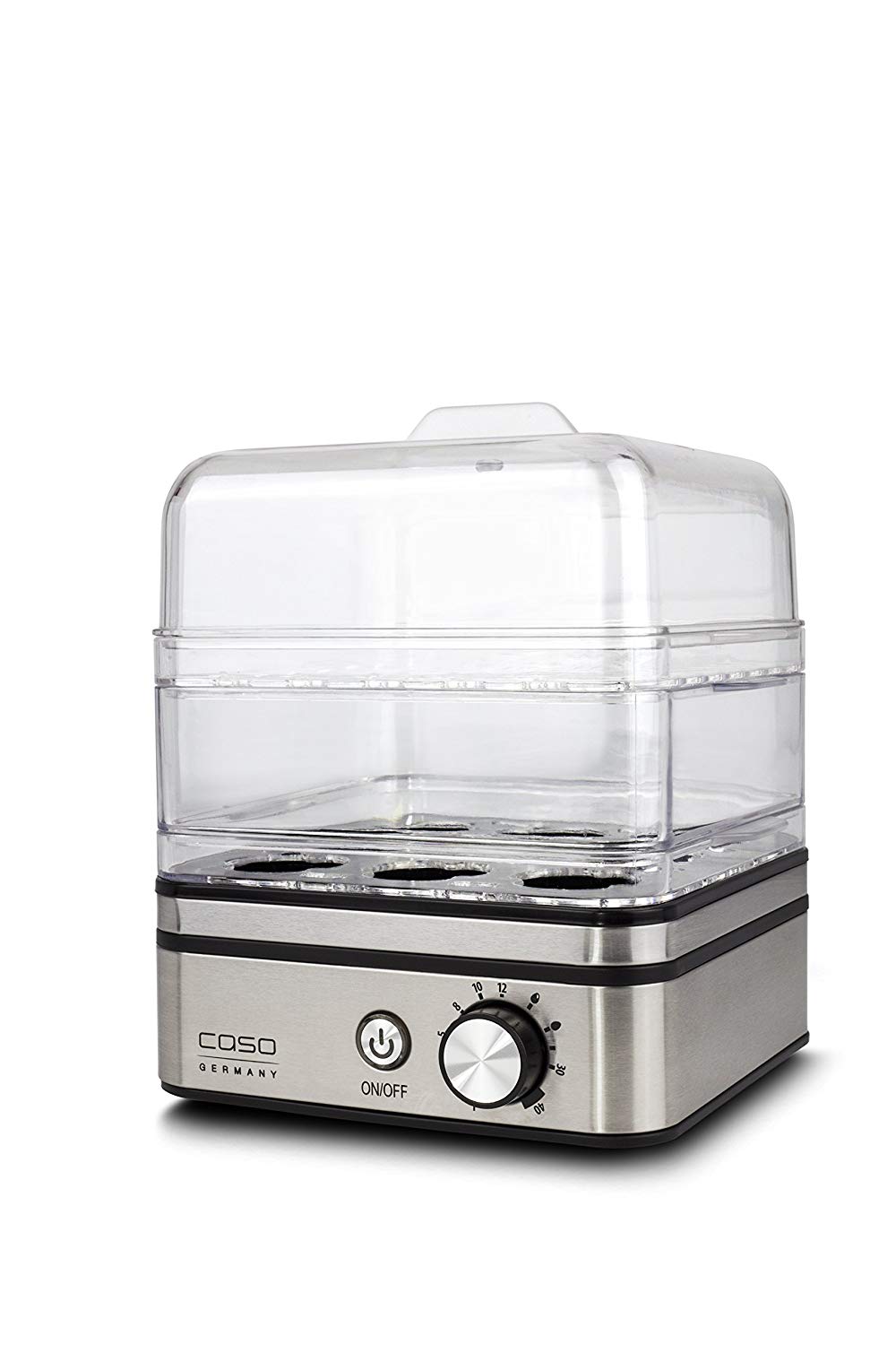 Nồi hấp điện 2 tầng mini Caso ED10 [ Nhập Đức ]
