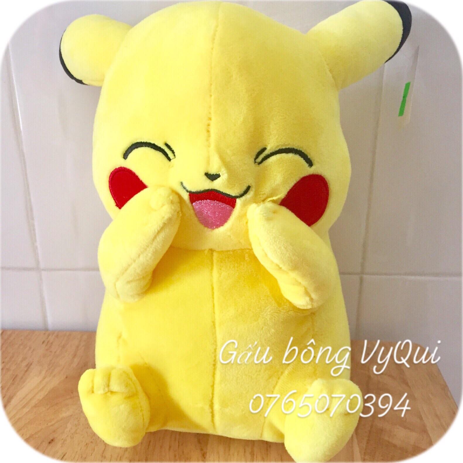 [HCM]Gấu bông pokemon pikachu 30cm