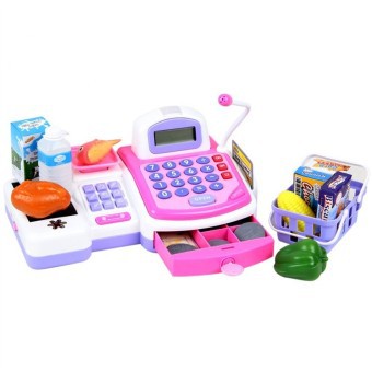 Đồ chơi Máy tính tiền siêu thị mini