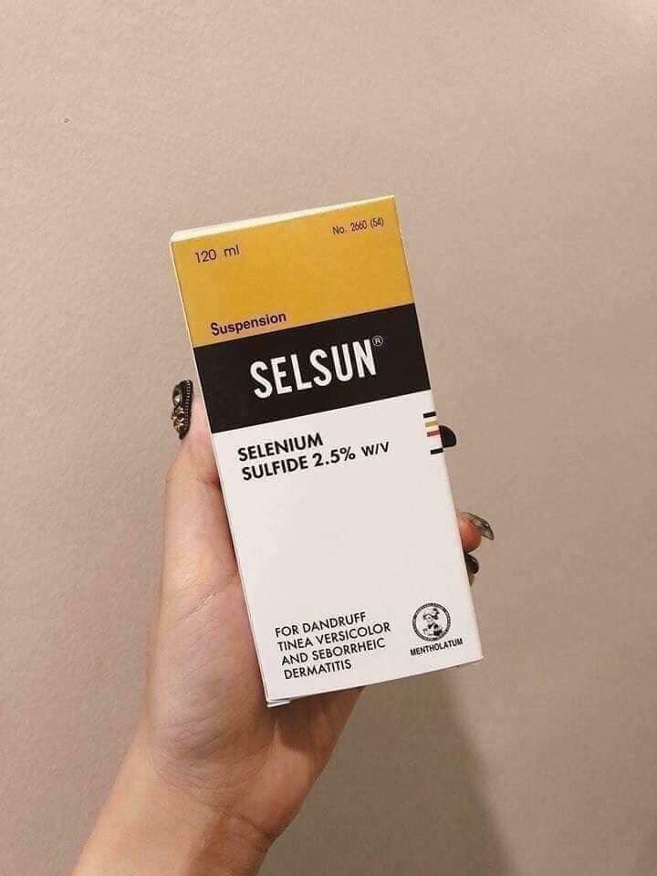 [HCM]Dầu gội trị gầu SELSUN cực tốt của thái