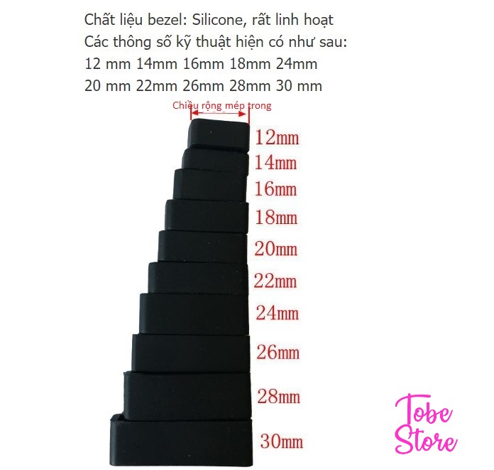 Con Đỉa Dây Đồng Hồ - Chất Liệu Silicone