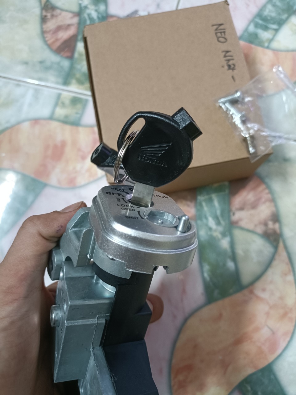 Bộ ổ khóa xe Future Neo dùng cho xe Nhật