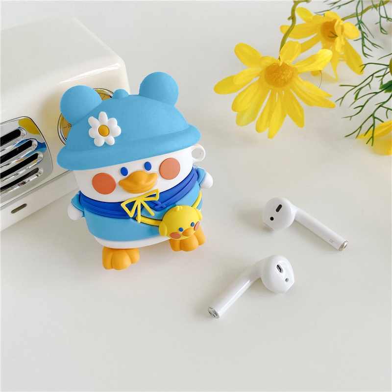 Vỏ bảo vệ đựng tai nghe airpod 4 mẫu đẹp ốp bluetooth airpods 1,2 i12 i12 tws - Eric