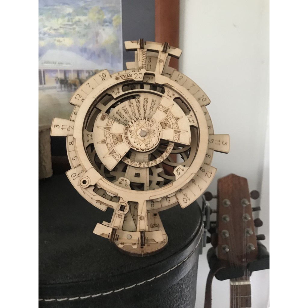 Mô Hình 3D Gỗ Robotime Lịch Vạn Niên (Perpetual Calendar) LK201