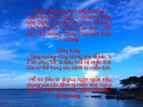 Kim Miễn Khang Combo 10H