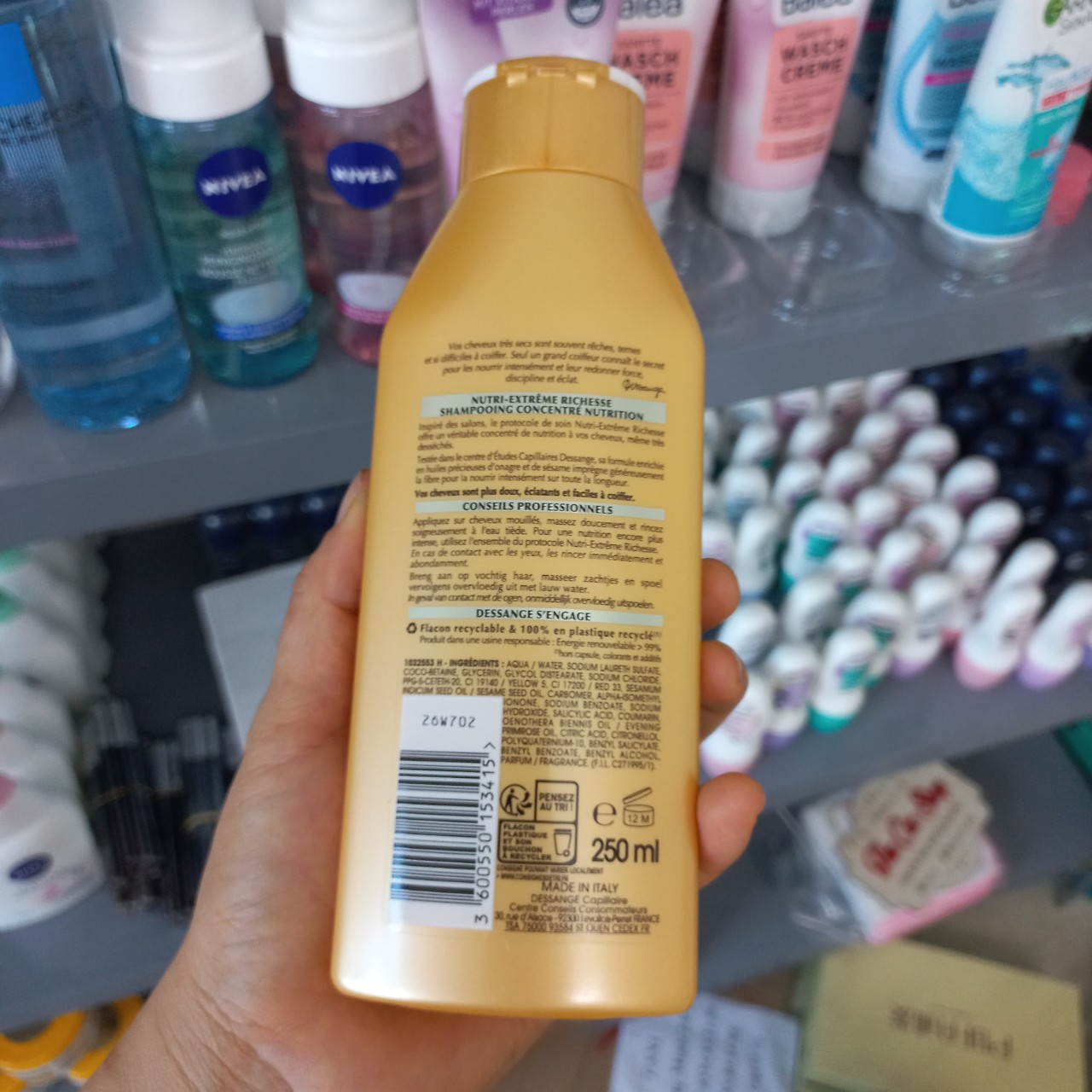Dầu Gội,Dầu Xả DESSANGE NUTRI-EXTREME [HÀNG PHÁP CHÍNH HÃNG]