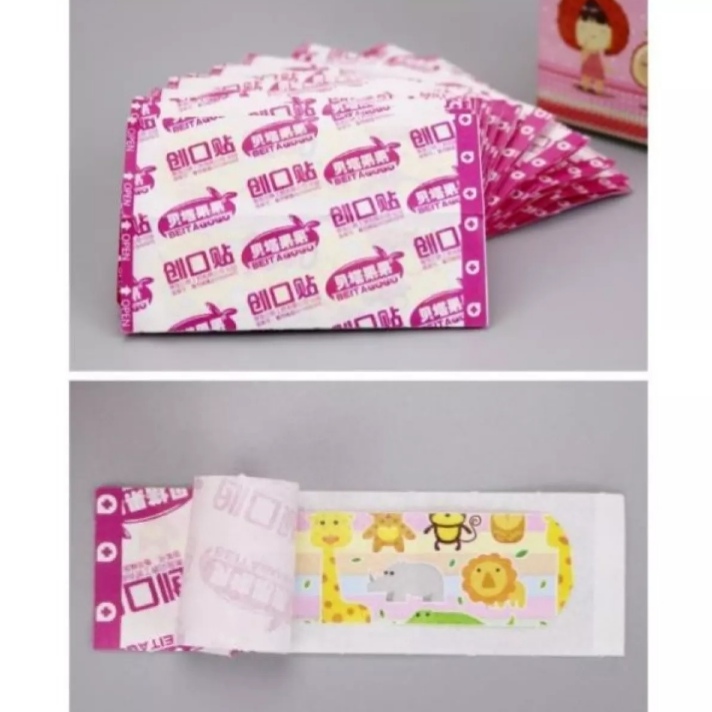 [HCM]Băng Cá Nhân Hoạt Hình Cute Set 50 Miếng