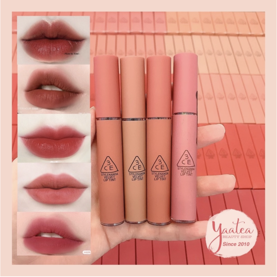 [CHÍNH HÃNG] Son Kem 3CE Velvet Lip Tint