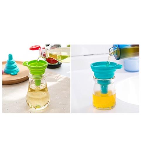 Phễu gấp gọn silicon chiết chất lỏng