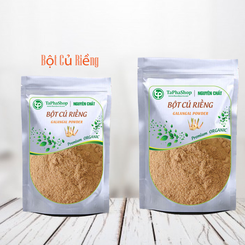 Bột Củ Riềng Nguyên Chất 200g - Thảo Dược Tấn Phát