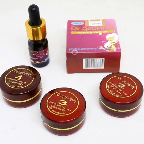 Bộ Kem Nám Sạm mờ thâm Yanhee Cherry Thái Lan (Đỏ)