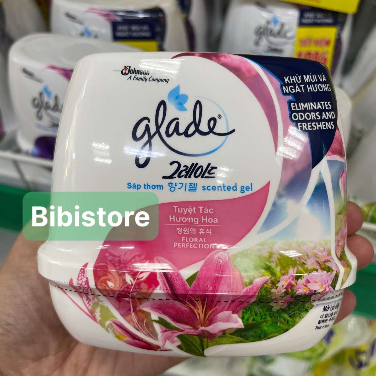 Sáp Thơm Glade Thái Lan 180g Chính Hãng (Bibistore TB)