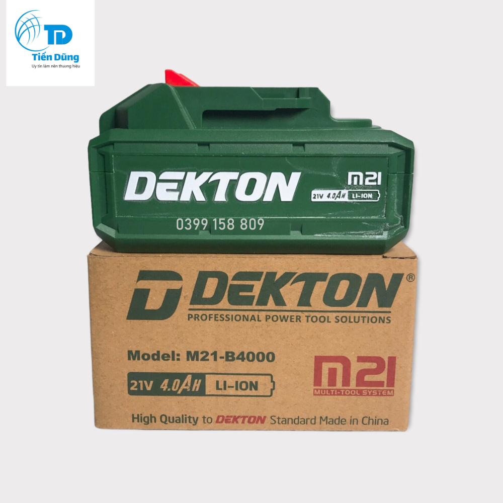 Pin, Sạc DEKTON Hệ M21 Chân Pin Phổ Thông