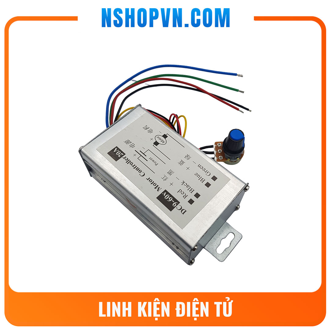 Bộ điều khiển tốc độ động cơ 20A