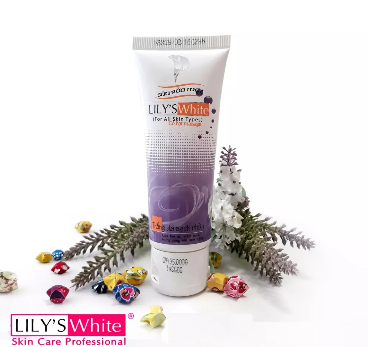 Sữa rửa mặt lily’s white cleanser trắng da sạch nhờn