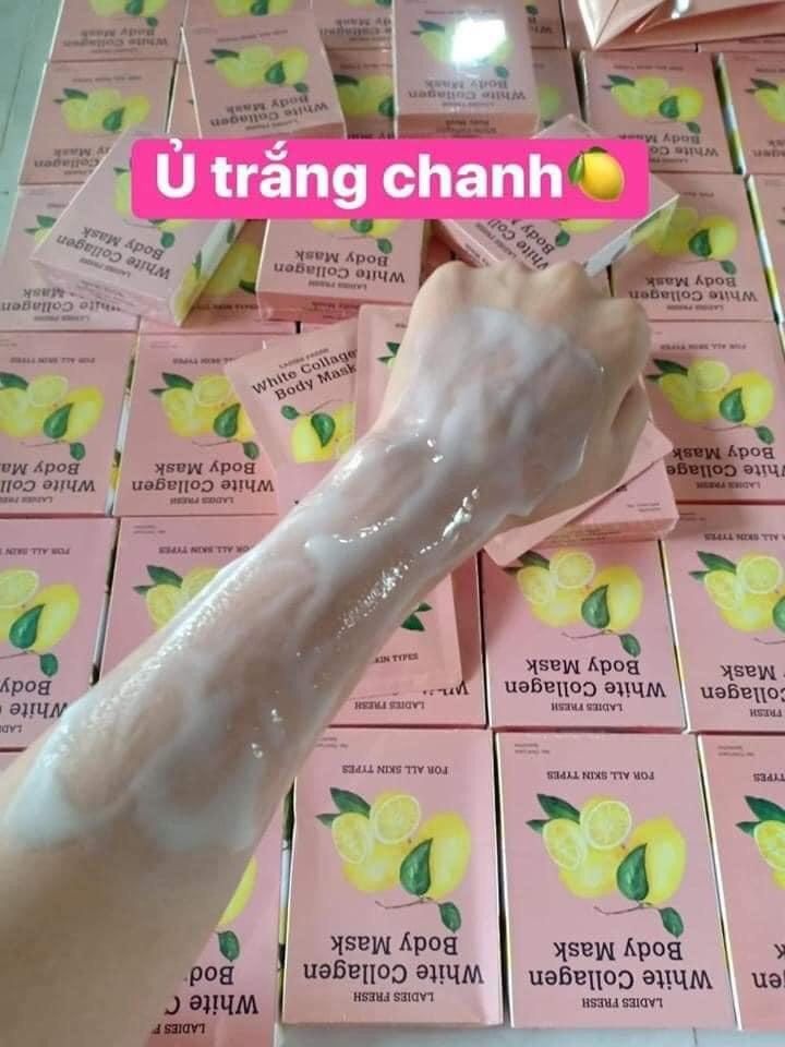 [HCM]Ủ TRẮNG BODY CHANH LEMON