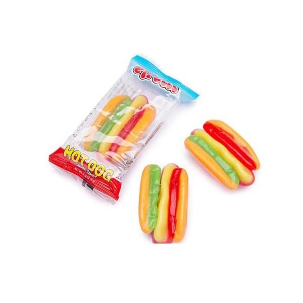Kẹo Dẻo Trolli Hot Dog - 540g (60 viên)