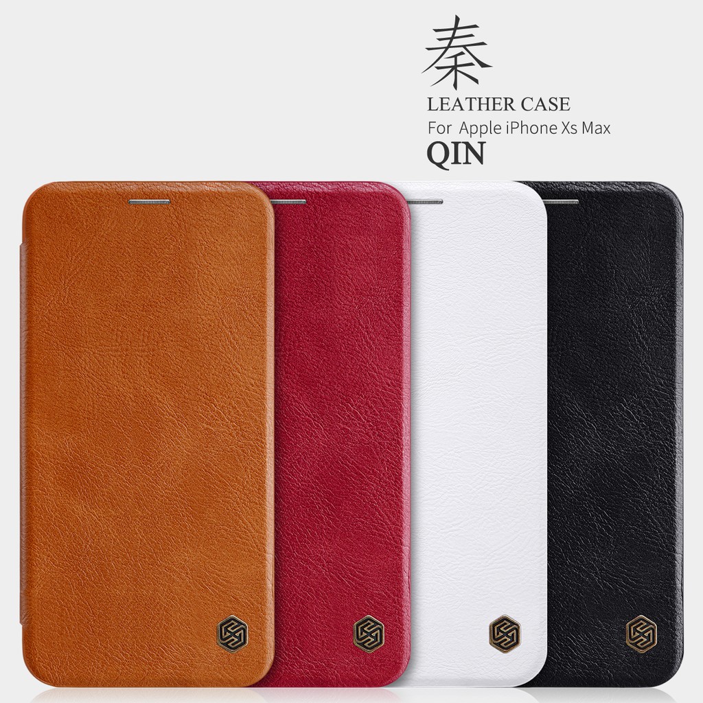Bao da qin nillkin cho iphone 7plus / 8plus / x / xs max