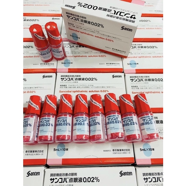 Nước Nhỏ Mắt Cận Sancoba Nhật Bản 5ml