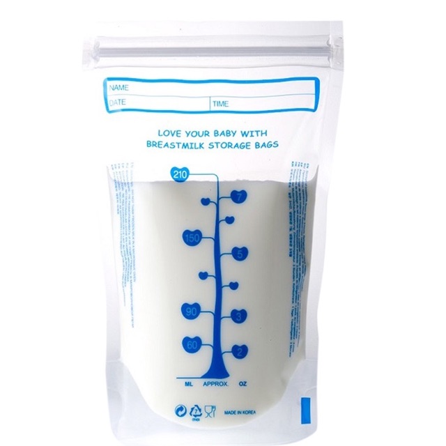 Túi trữ sữa Unimom hộp 60 túi (210ml)