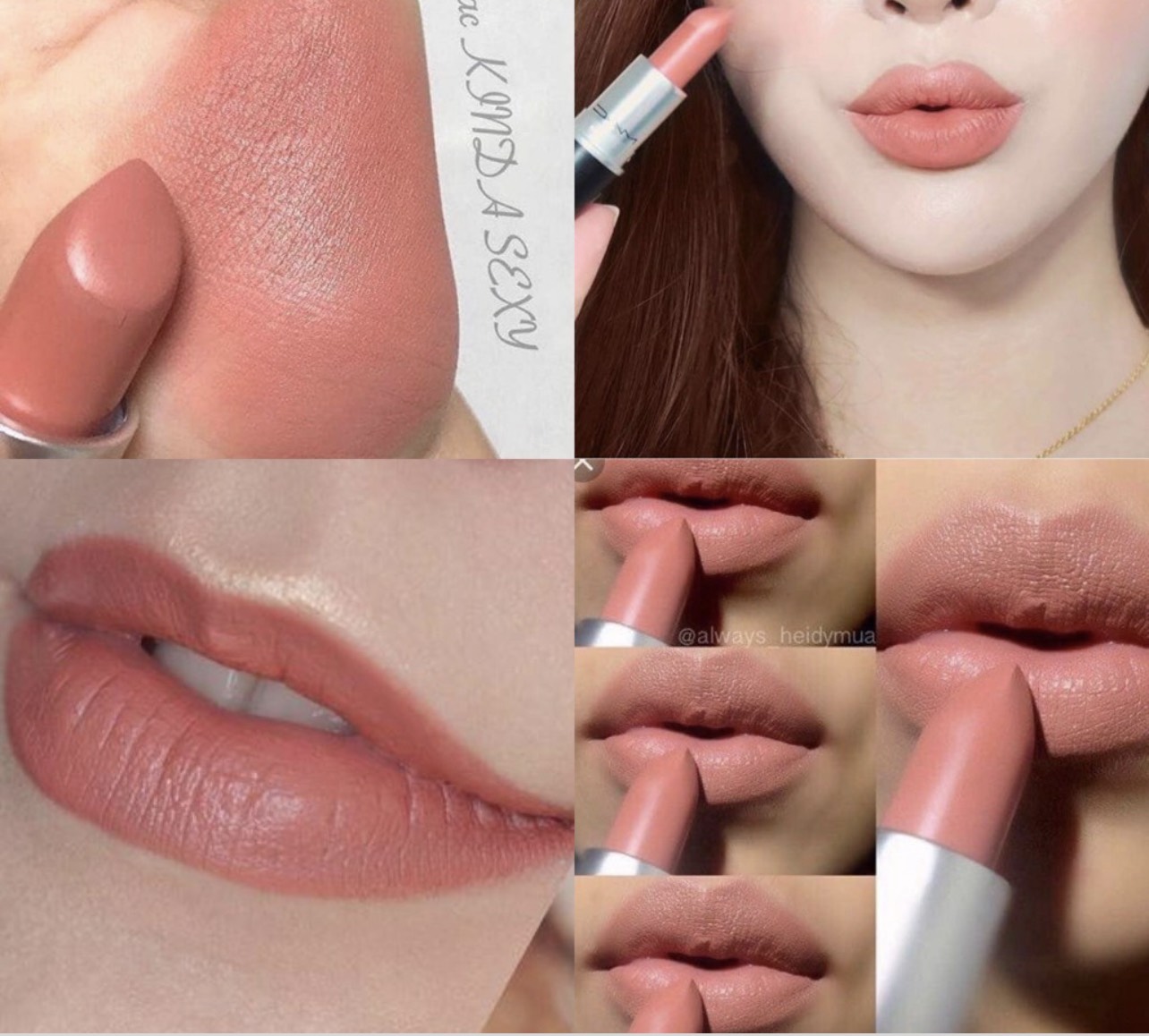 Son thỏi mac màu kinda sexy bền màu 6 - 8 tiếng