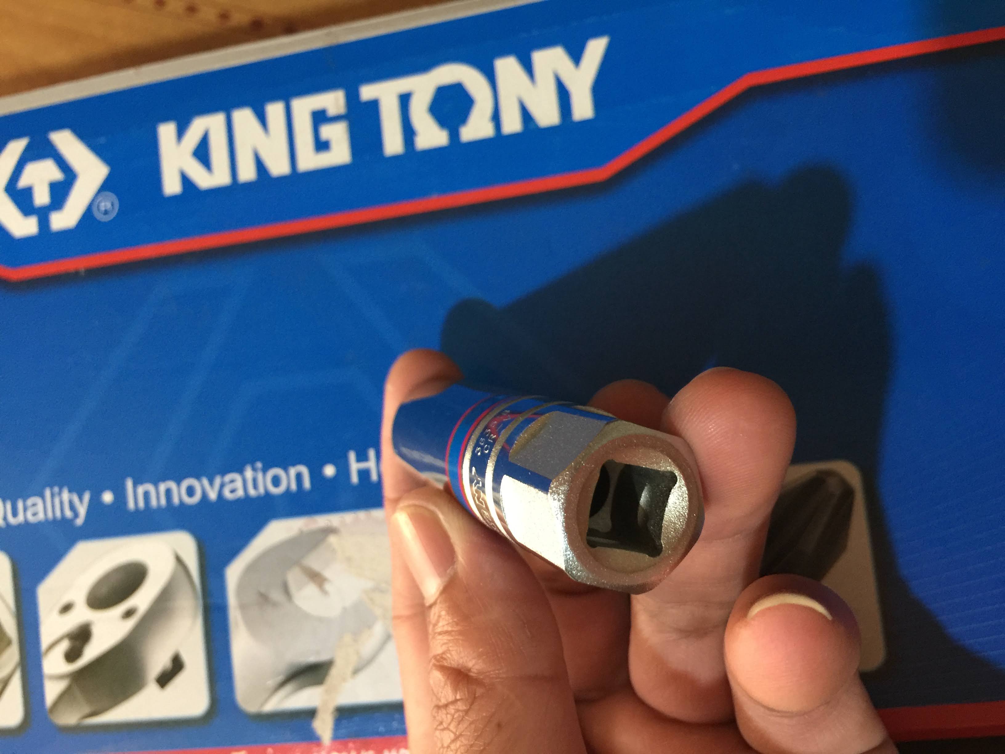 [HCM]Tuýp Mở Bugi Kintony 3/8 (16mm) Có Ron Cao Su