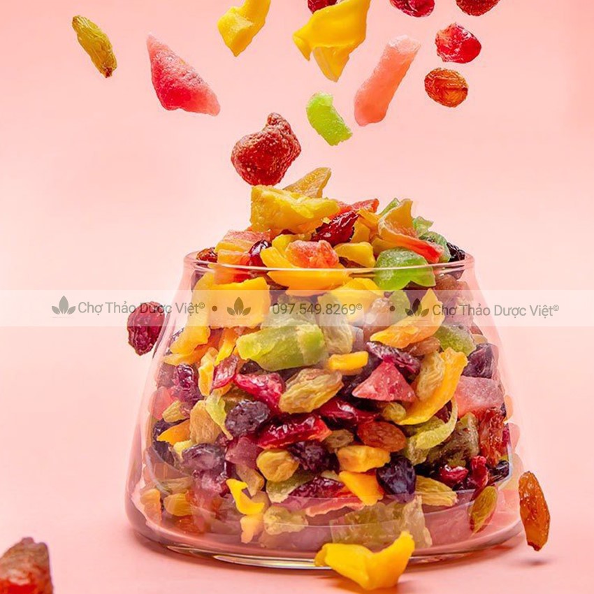 Trà hoa quả Bali 100g, hoa quả khô nhiệt đới, giúp thanh nhiệt, detox, đẹp da, tốt cho tiêu hóa