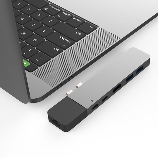 HyperDrive NET 6-in-2 Hub for USB-C MacBook Pro 2016/2017/2018 ( tặng kèm bút cảm ứng )