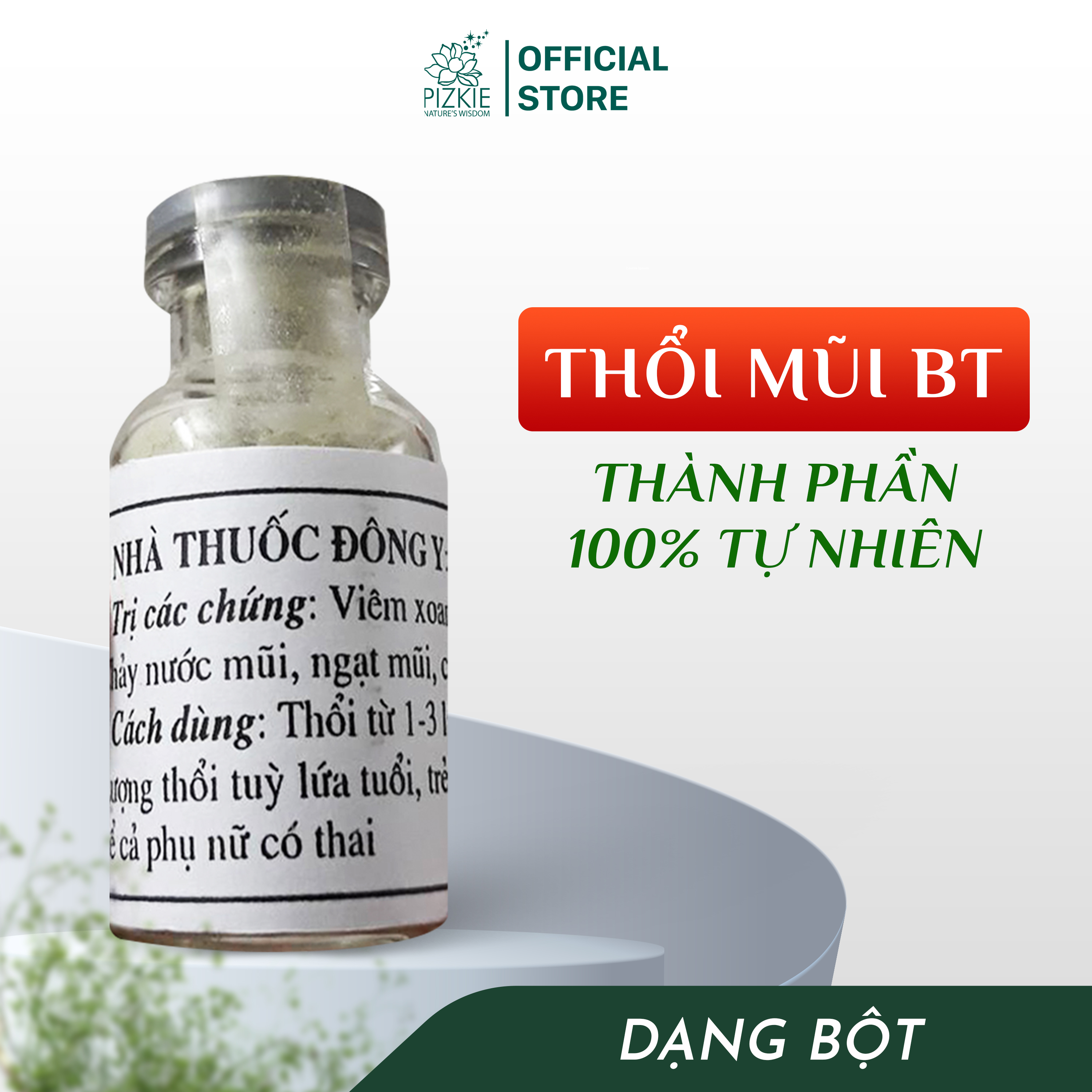 Thổi Mũi BT Giảm Hắt Hơi Sổ Mũi, Ngạt Mũi