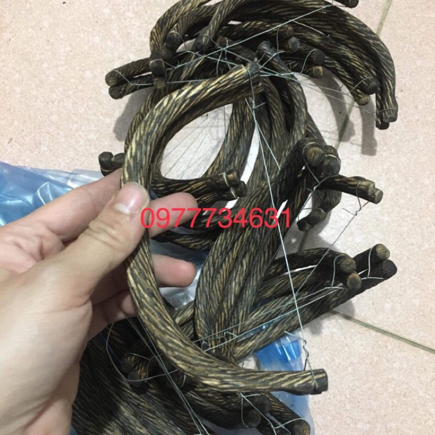 Combo 2 chiếc cầu góc mây lồng chim chào mào