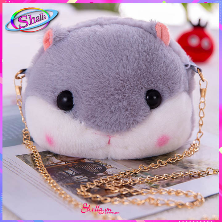 Đeo chéo nữ Bóp đầm gấu thời trang cho bé hình kỳ lân sừng nhọn C21 Shalla