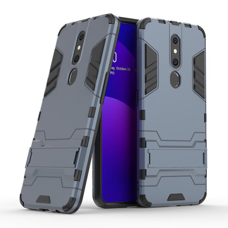 Ốp lưng chống sốc Iron Man Oppo F11 Pro, bo viền chân chống lưng máy tiện lợi
