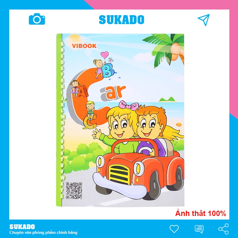 Tập học sinh 96 trang 4 ô ly abc định lượng dày 80gsm sukado