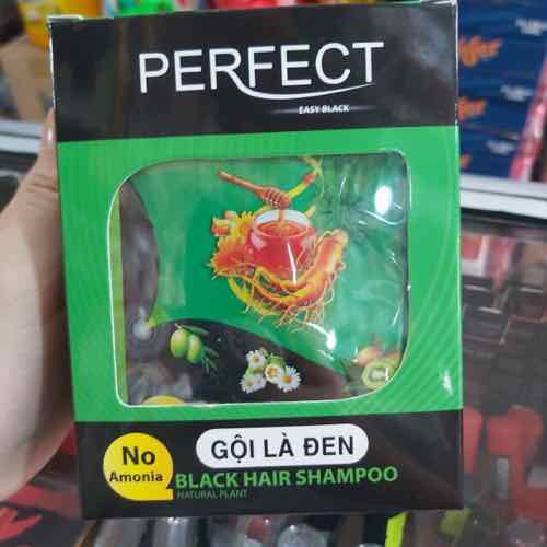 Hộp 10 gói Gội là đen Perfect