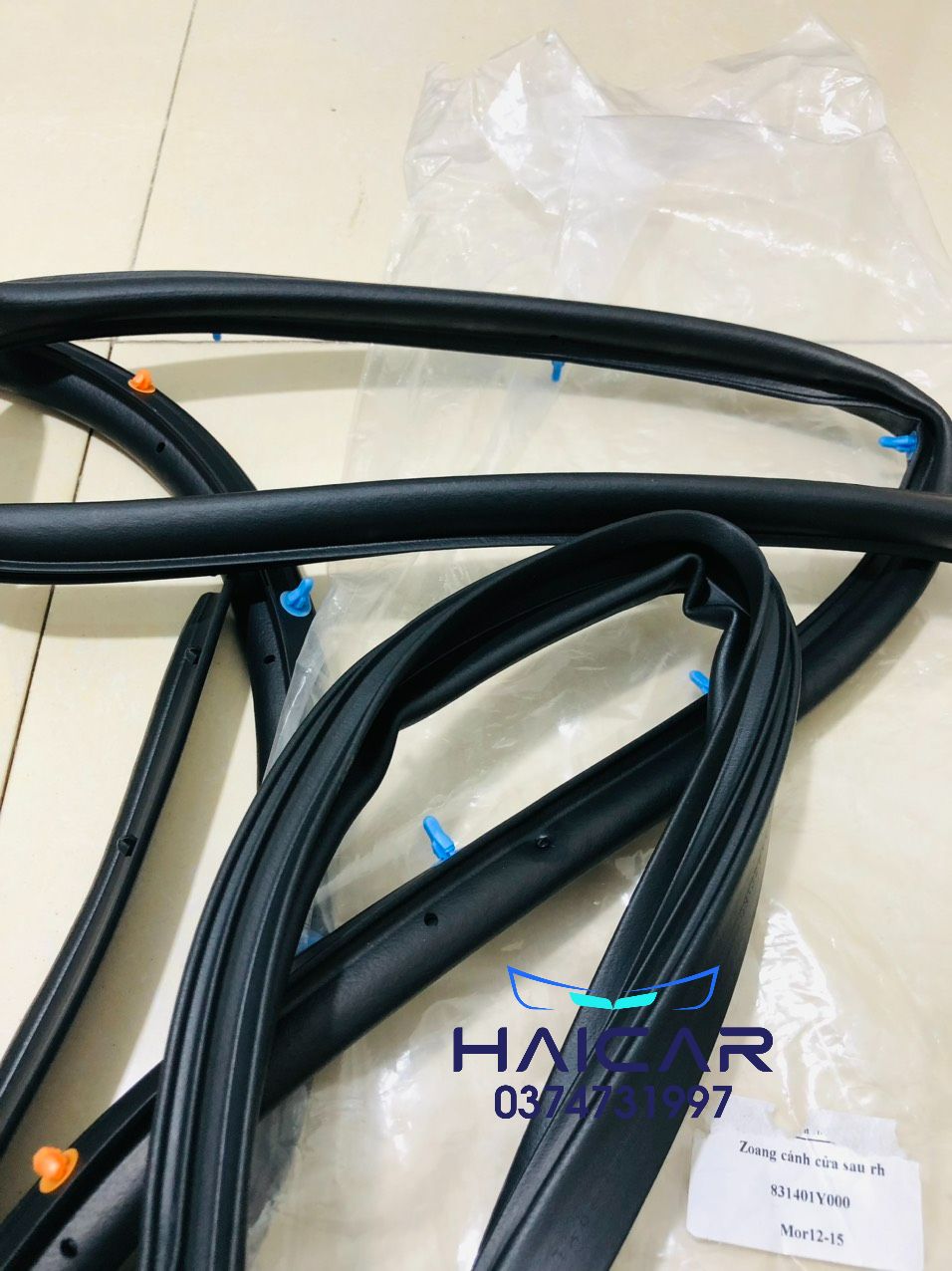 Gioăng cánh cửa kia morning xịn chính hãng nhập khẩu mobis hàn quốc